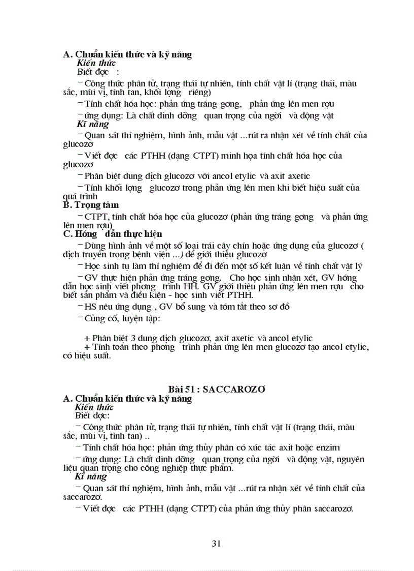 image for page Chuẩn kiến thức kĩ năng Hóa 9