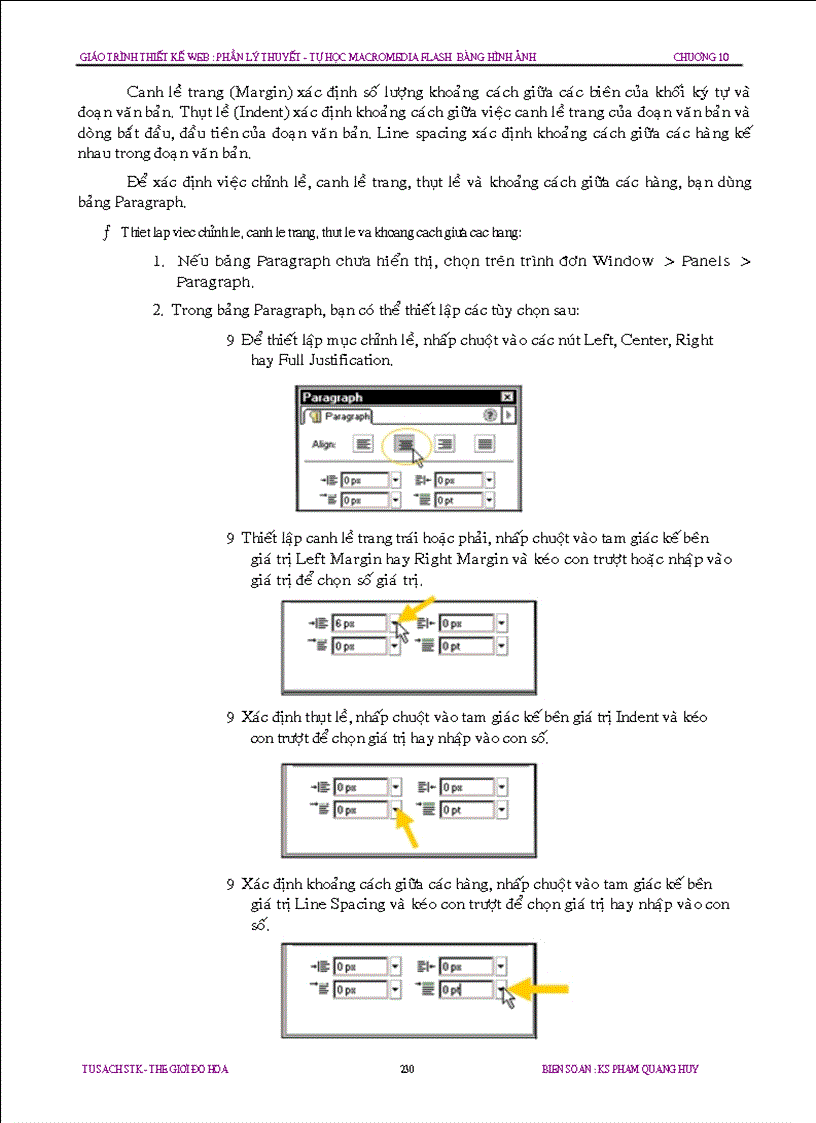 image for page Chuong 10 Cach dung ki tu nhap trong Flash
