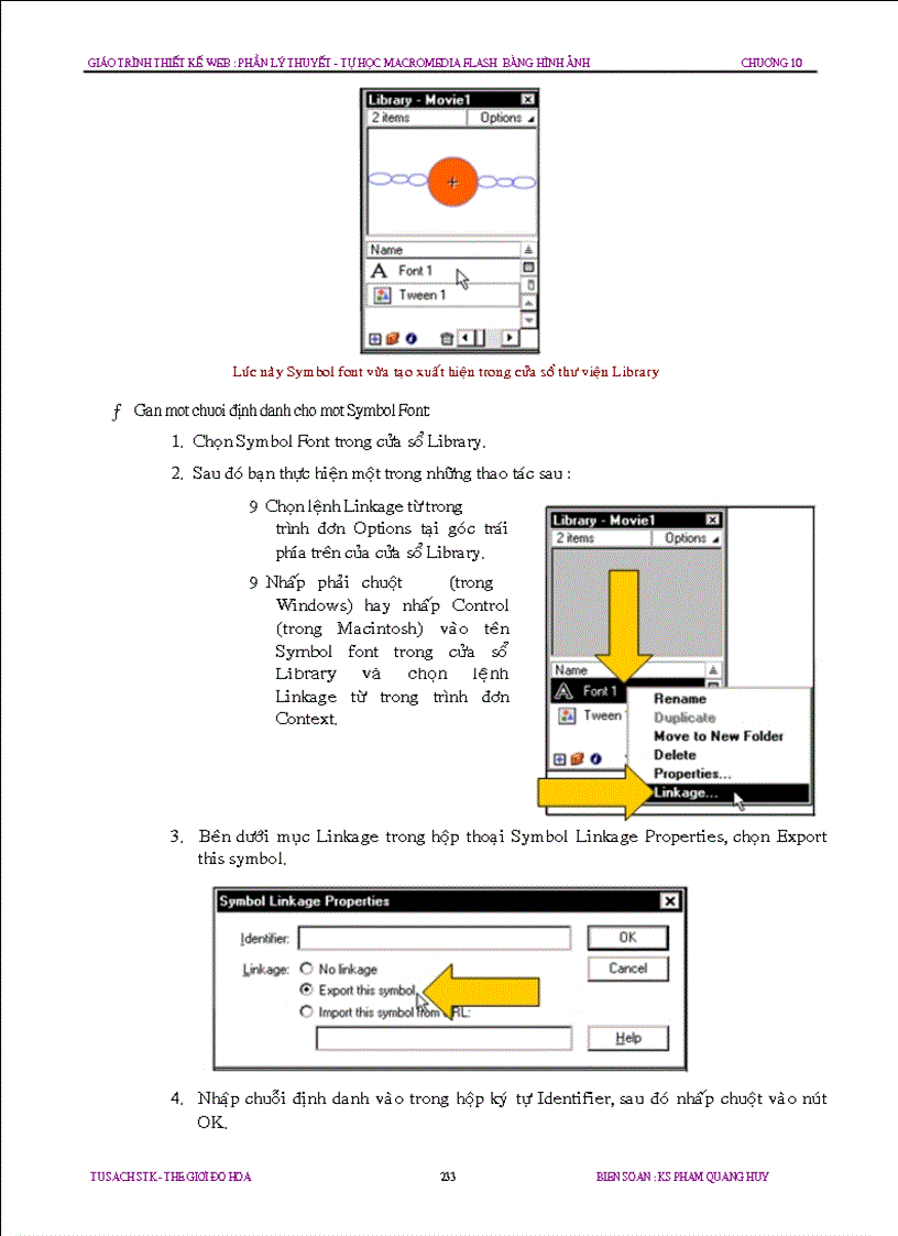image for page Chuong 10 Cach dung ki tu nhap trong Flash