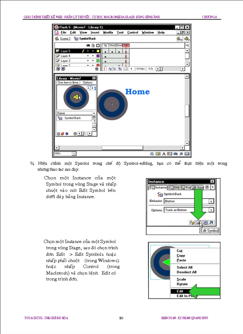 image for page Chuong 8 Cach dung cac Symbol va Instance