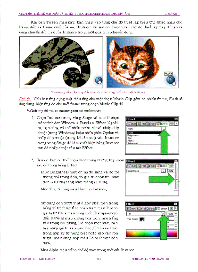 image for page Chuong 8 Cach dung cac Symbol va Instance
