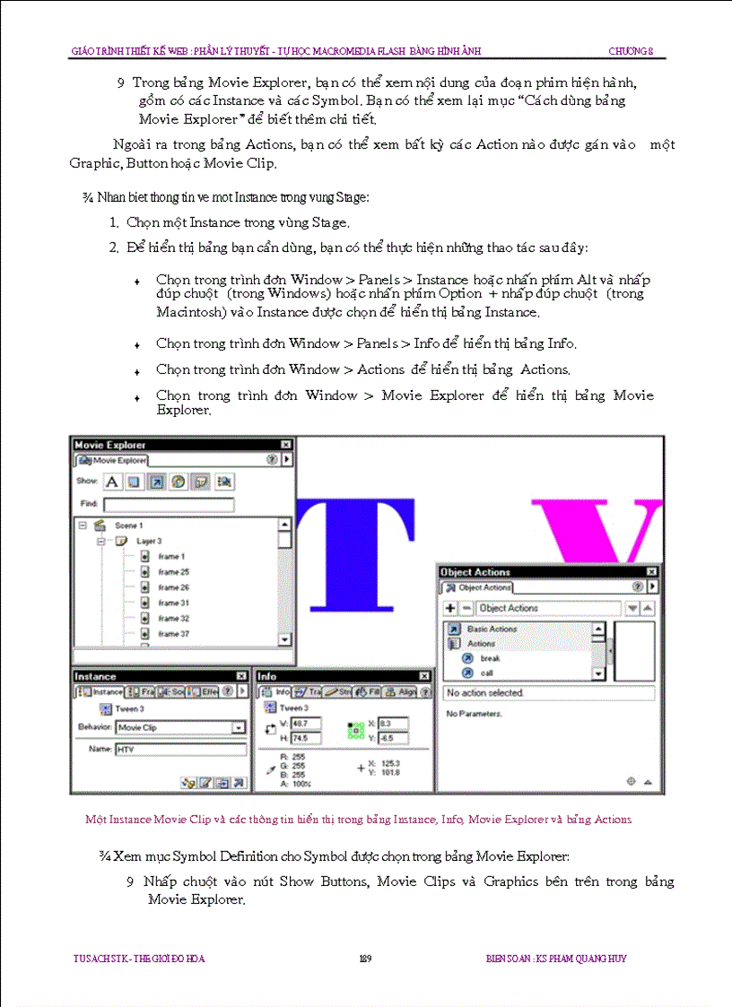 image for page Chuong 8 Cach dung cac Symbol va Instance