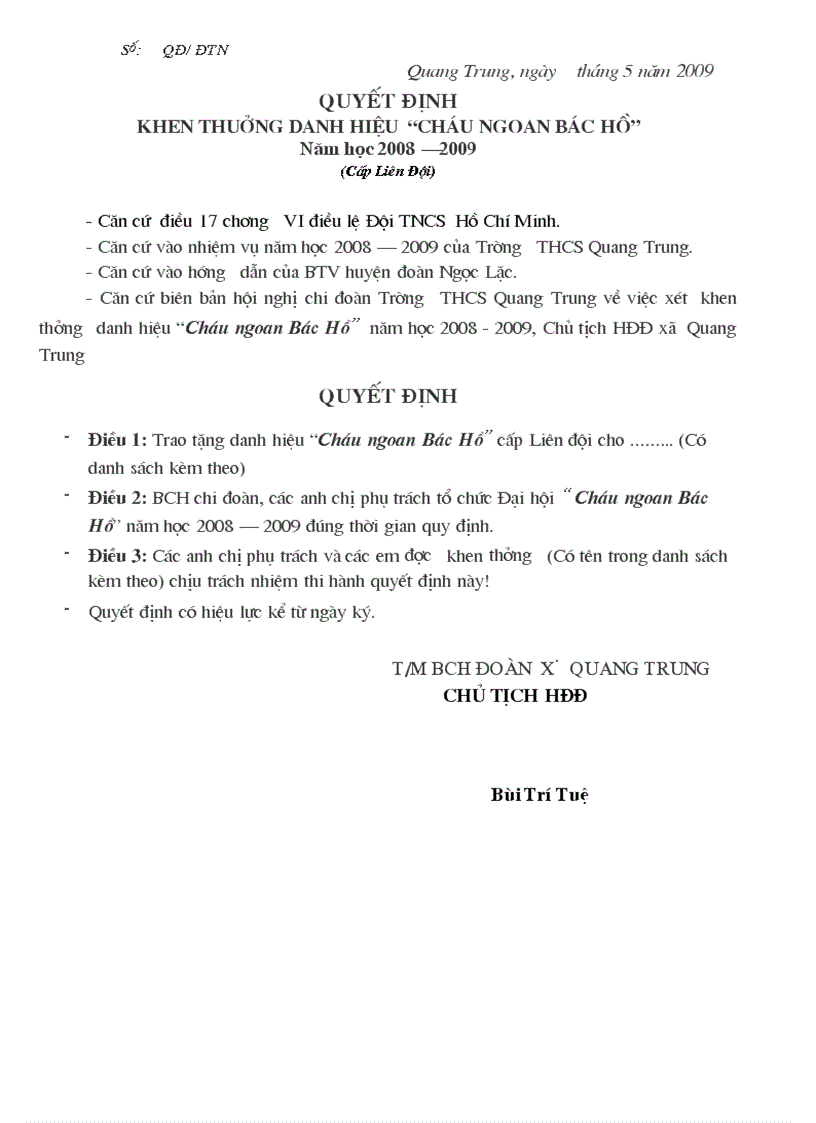 image for page Chuong trinh dai hoi CNBH namhoc 2009 2010