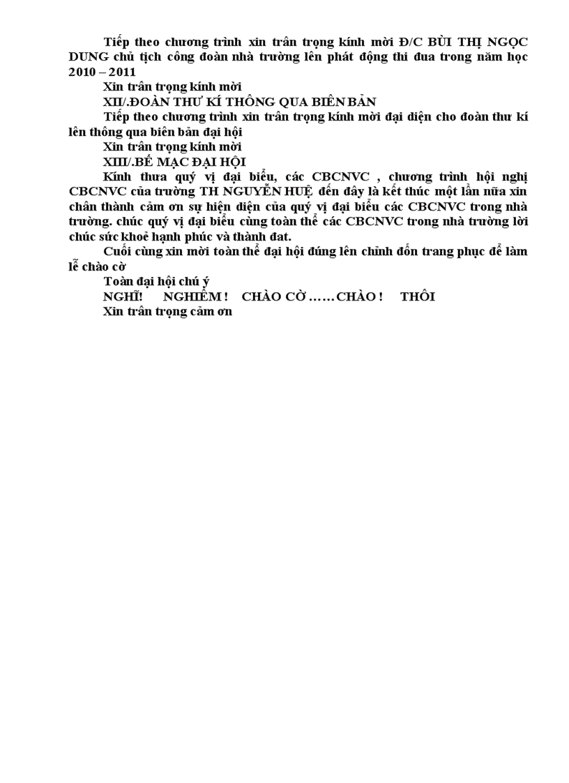 image for page Chuong trinh dai hoi cnvc