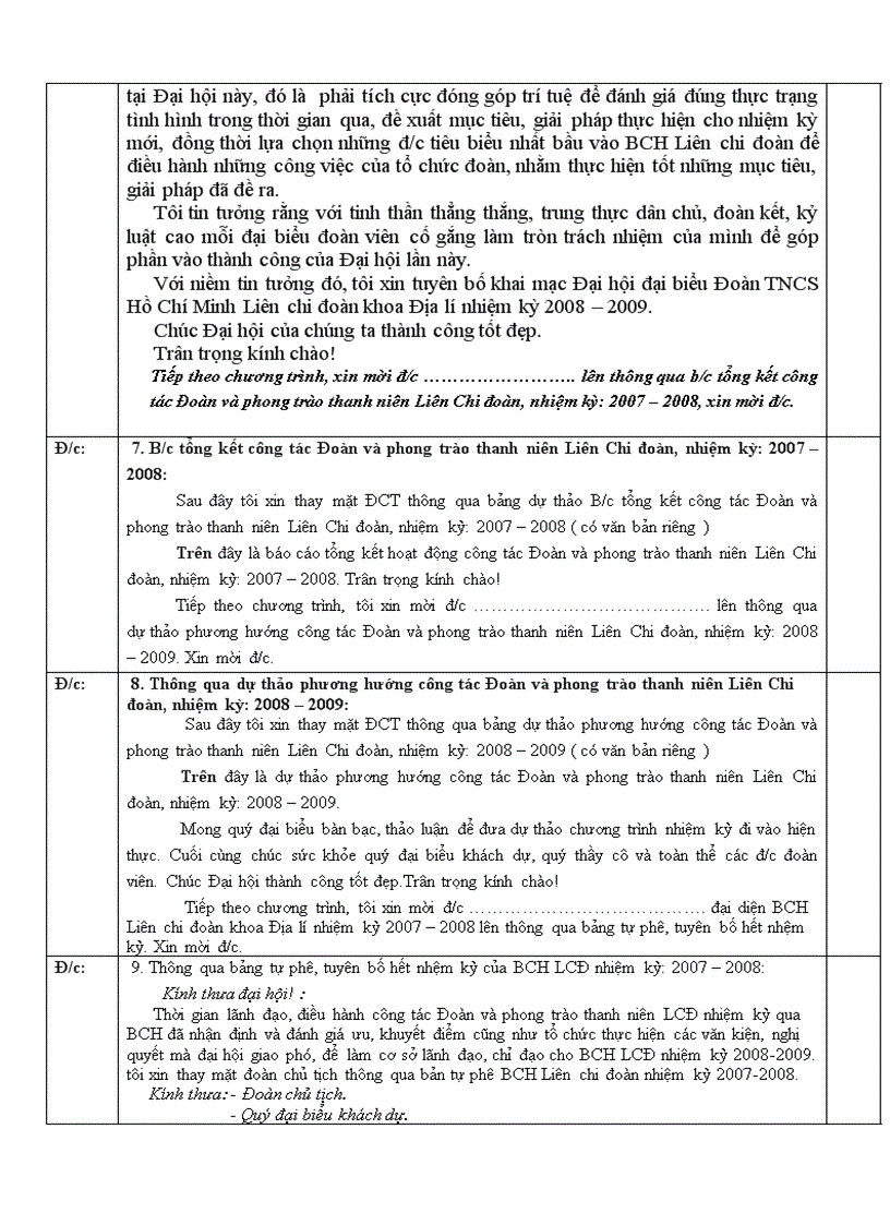 image for page Chuong trinh dai hoi lien chi doan