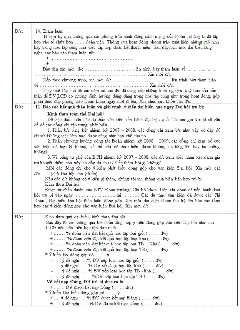 image for page Chuong trinh dai hoi lien chi doan