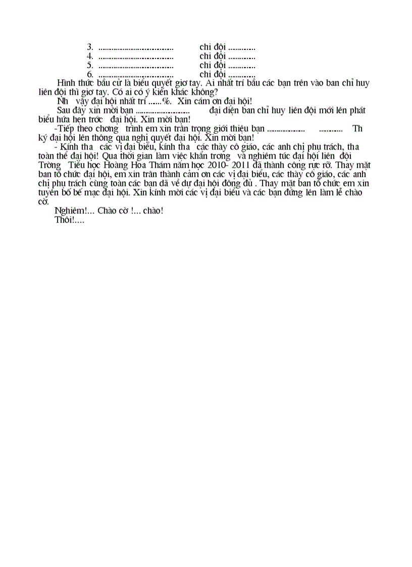 image for page Chương trình ĐH liên đội