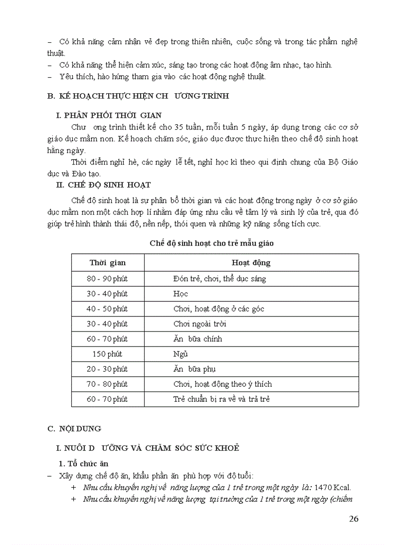 image for page Chương trình giáo dục mầm non