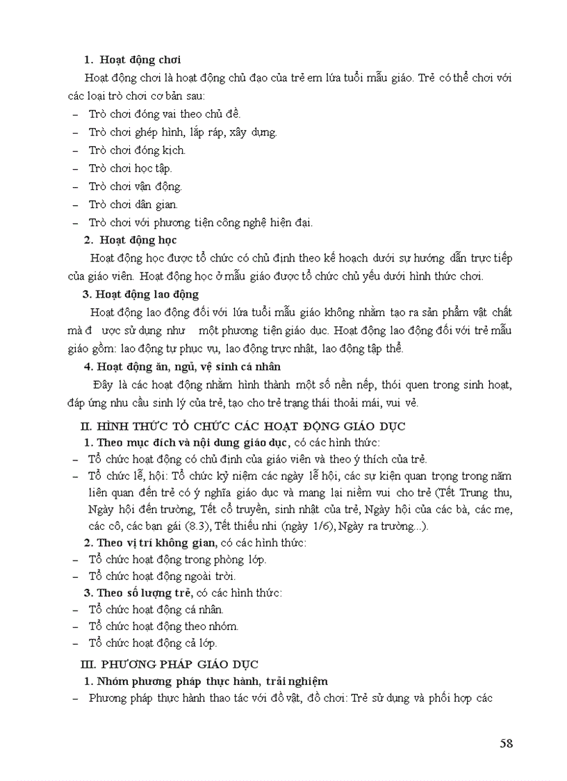 image for page Chương trình giáo dục mầm non