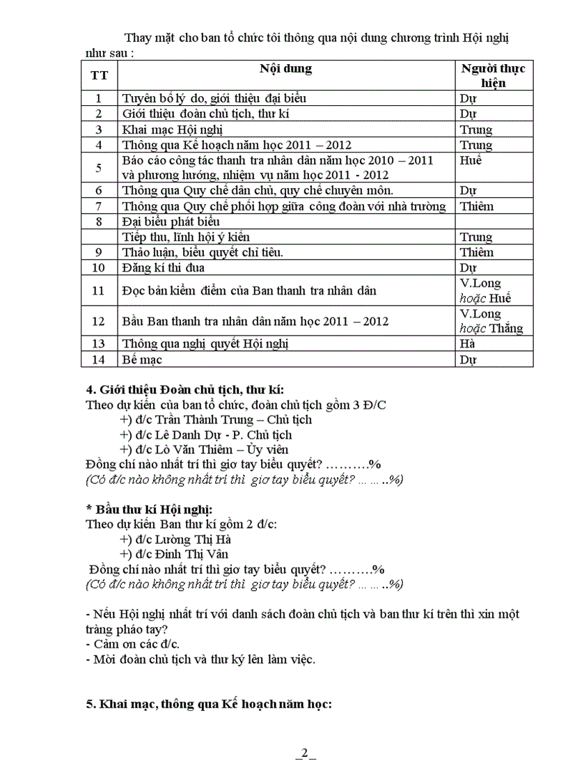 image for page Chương trình Hội nghị Cán bộ Viên chức 2011 2012