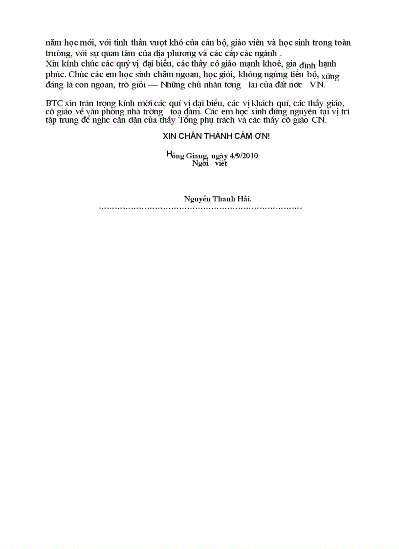 image for page Chuong trinh khai giang 2010 2011 Hai