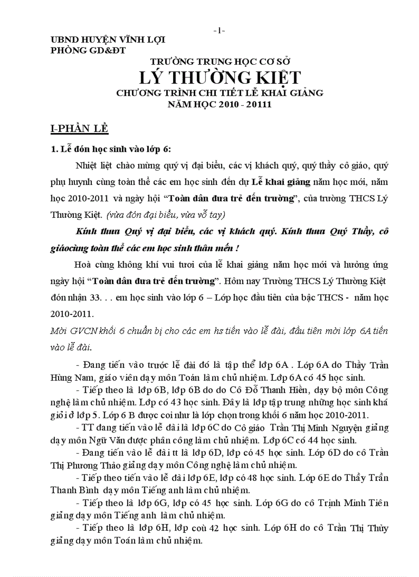 image for page Chuong trinh khai giang 2010 2011