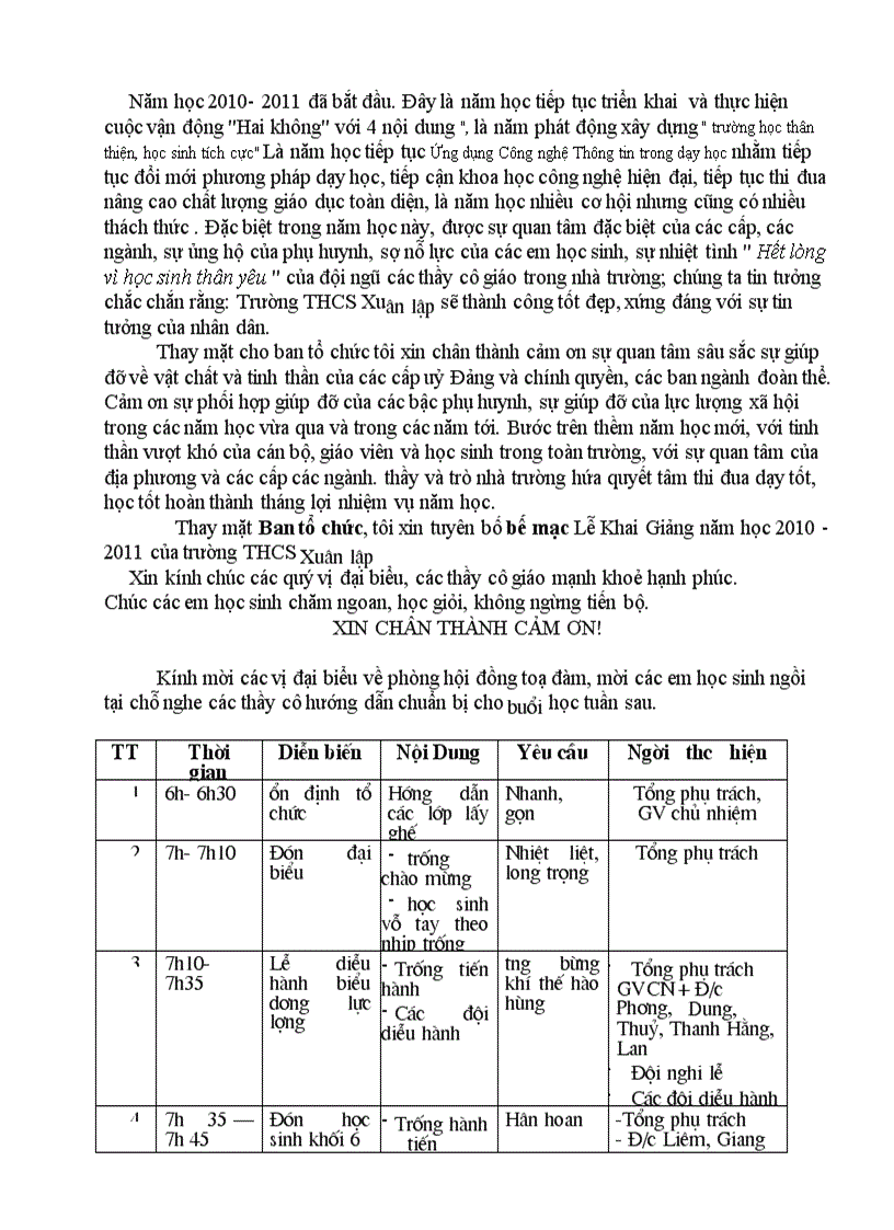 image for page Chuong trinh khai giang nam hoc 2010 2011 1