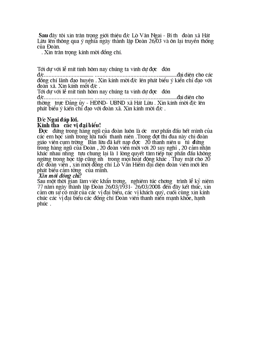 image for page Chuong trinh ki niem ngay 26 3