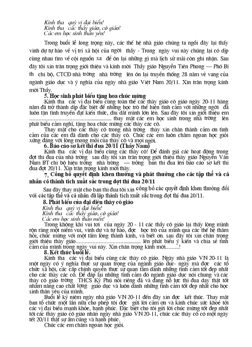 image for page Chuong trinh ky niem ngay nha giao Viet Nam