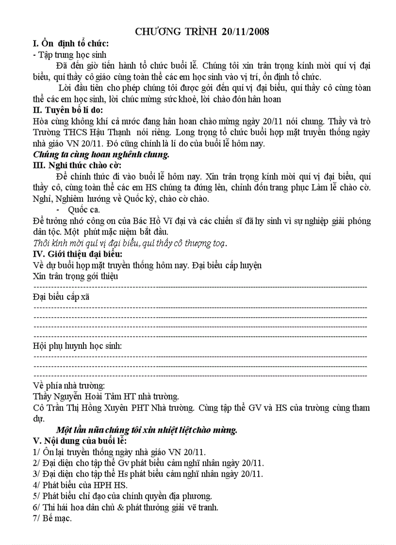 image for page Chuong trinh ngay 20 11 2008