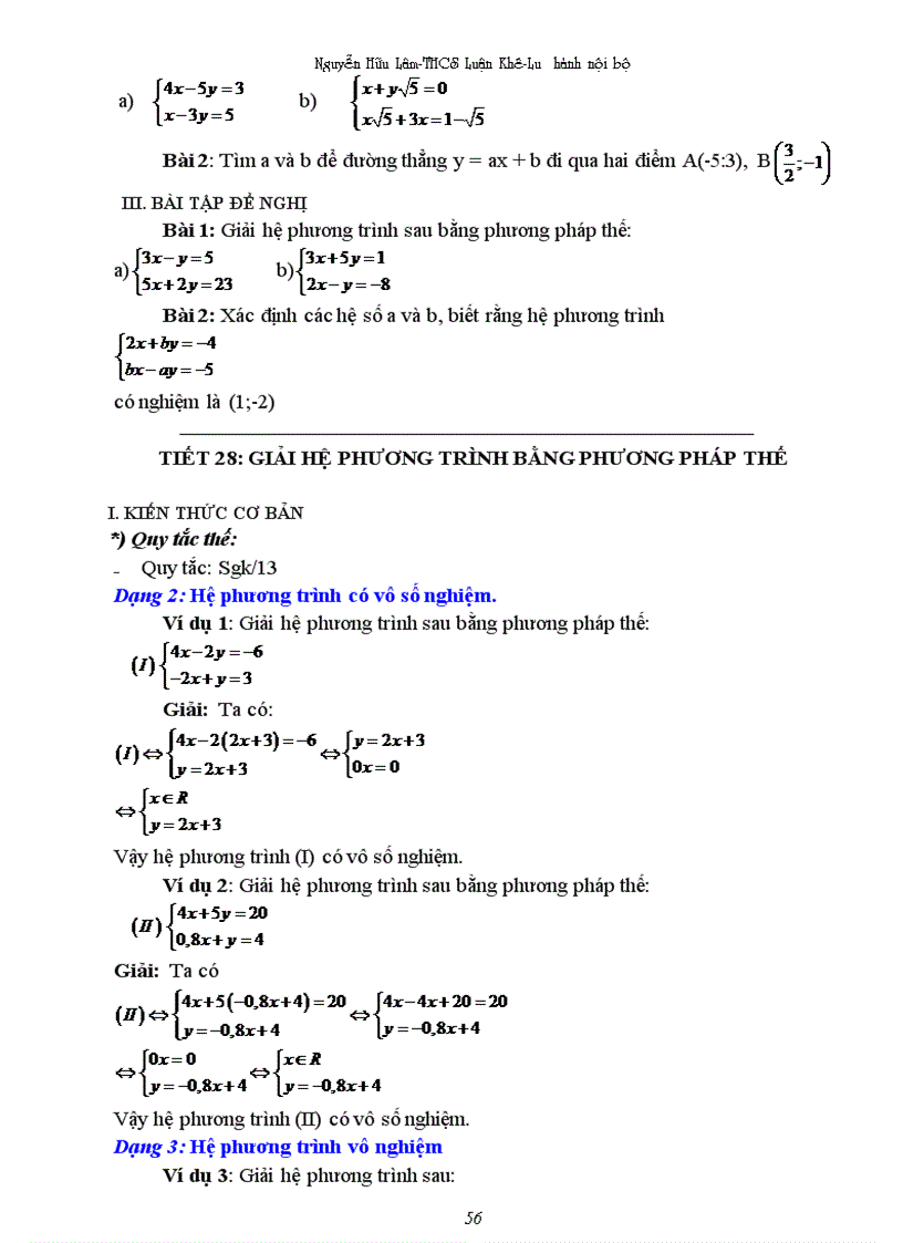 image for page Chuong trinh on tap cho hoc sinh yeu kem