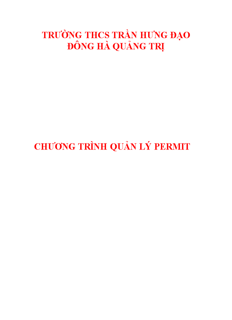 image for page Chương trình PMIS trường THCS Trần Hưng Đạo