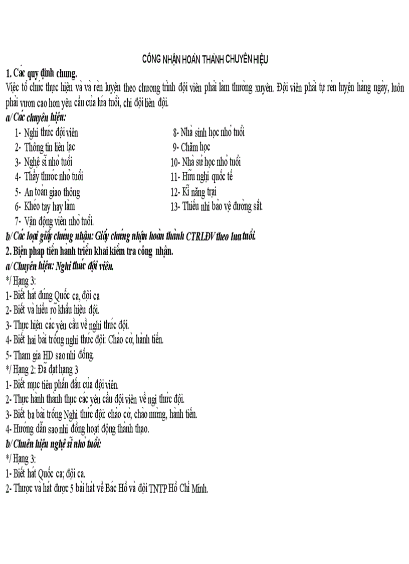 image for page Chương trình RL đội viên