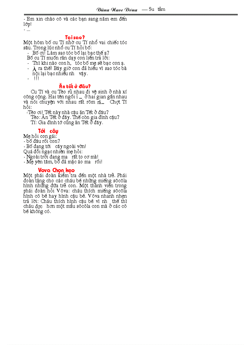 image for page Chuyện cười trẻ thơ Cực vui