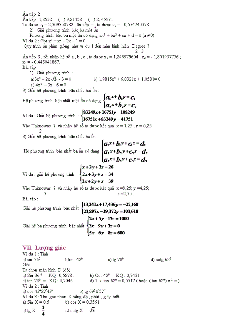 image for page Chuyên đề bồi dưỡng HSG Casio