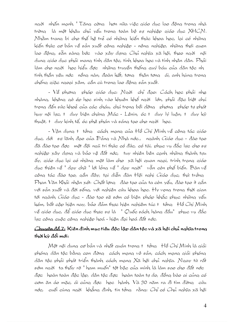 image for page Chuyên đề TT Hồ Chí Minh