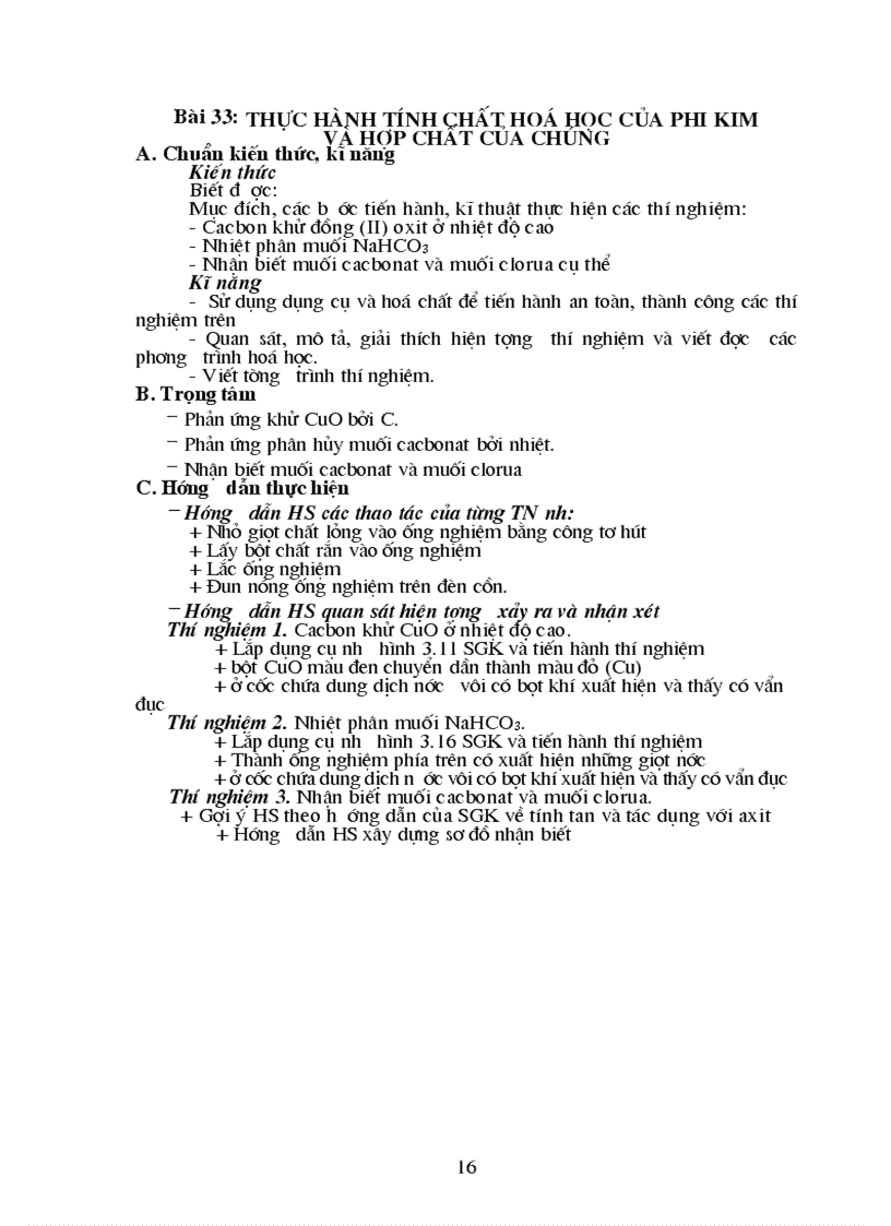 image for page Chuẩn kt kn hóa 9