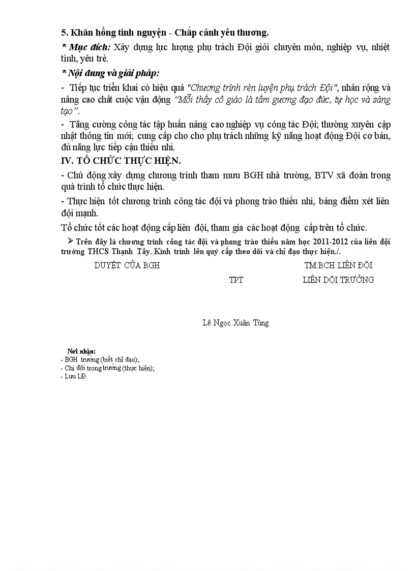 image for page Chương trinh năm học 1