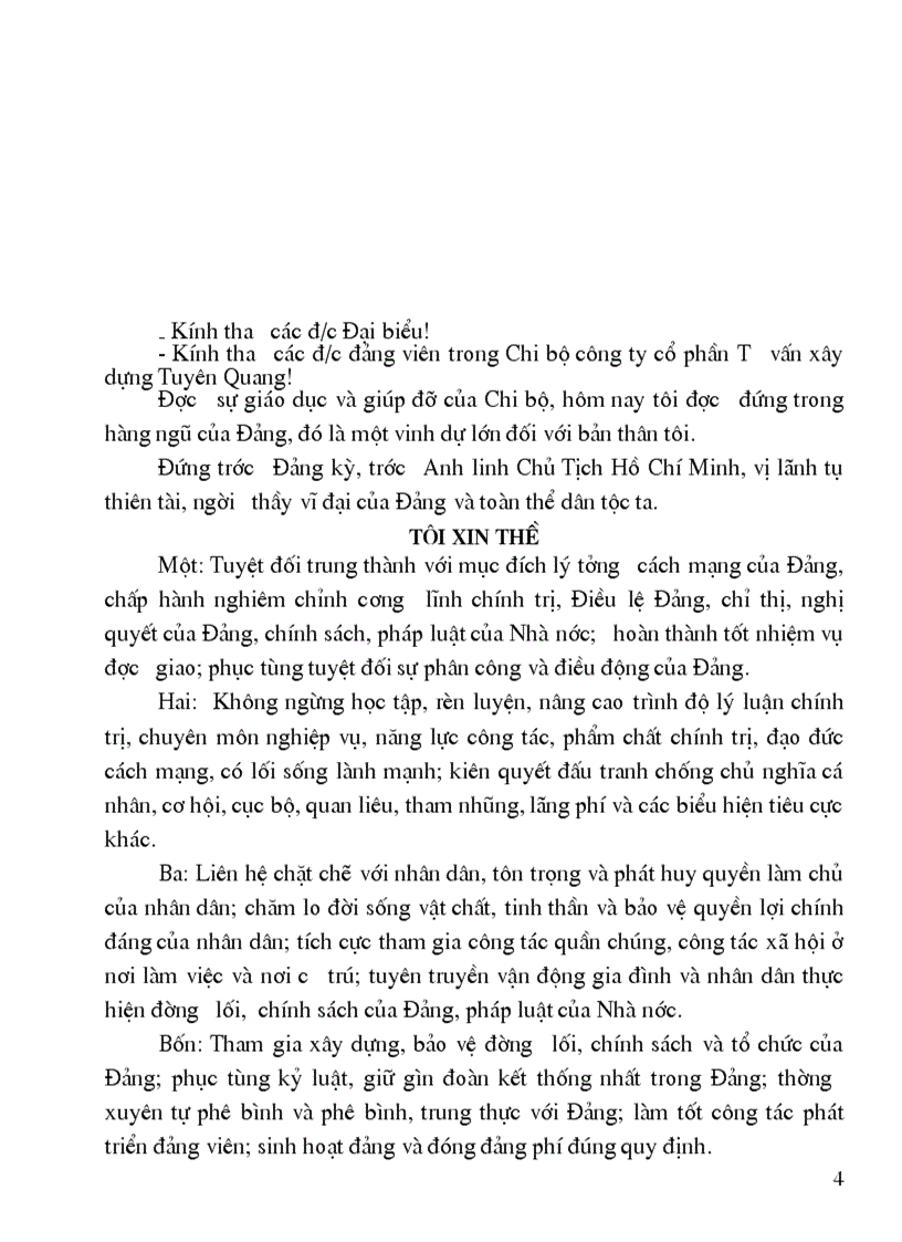 image for page Chương trình kết nạp đảng viên 1