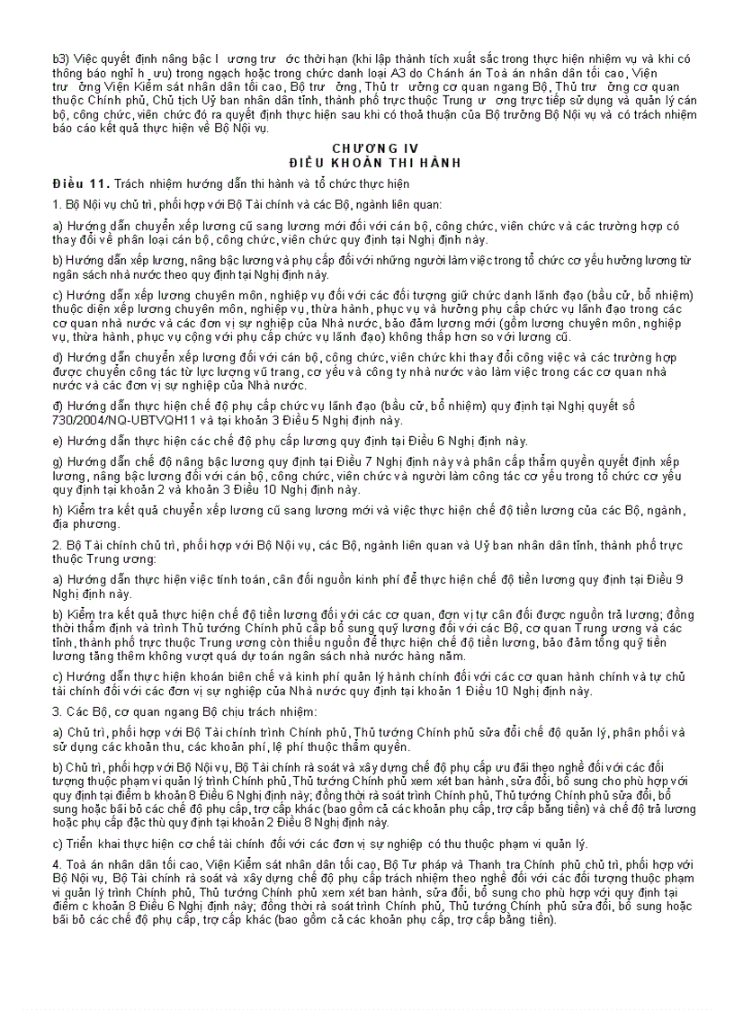 image for page Chế độ tiền kương và các thang bậc lương 1