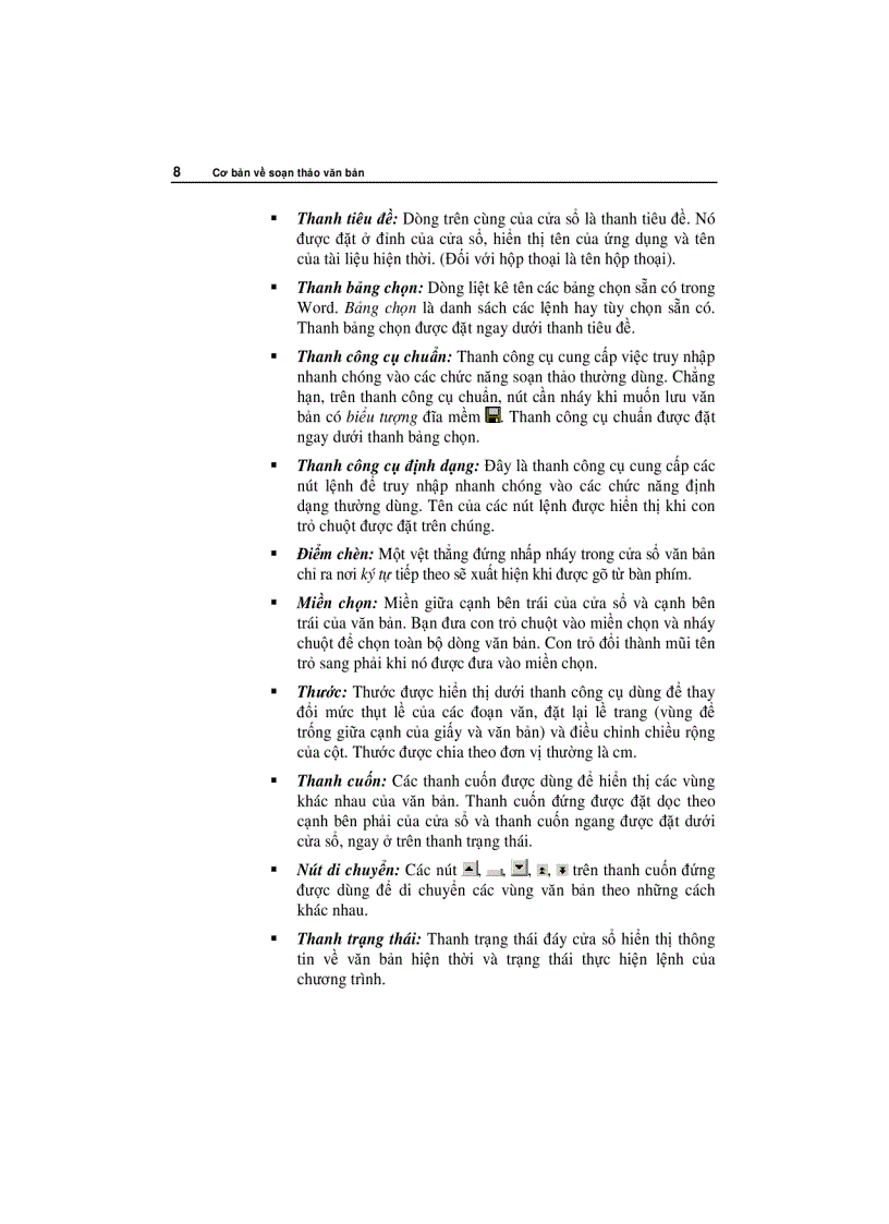 image for page Cơ bản và soạn thảo văn bản