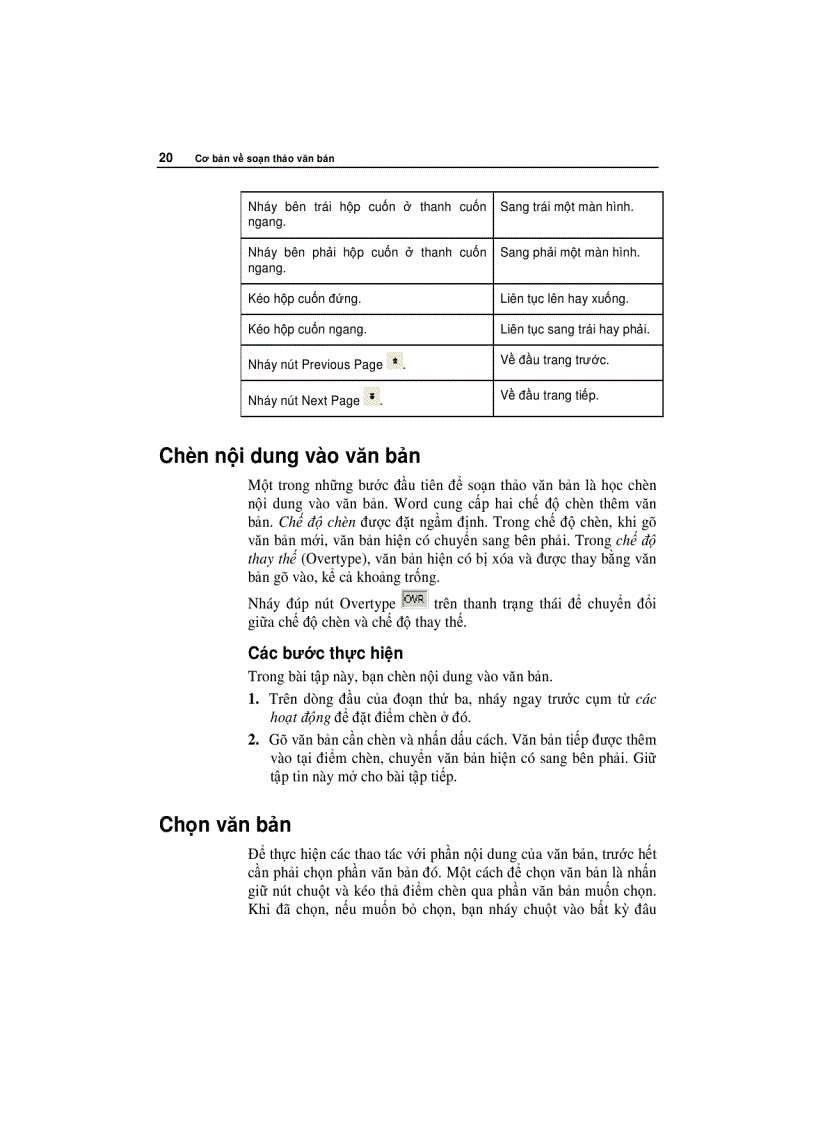 image for page Cơ bản và soạn thảo văn bản