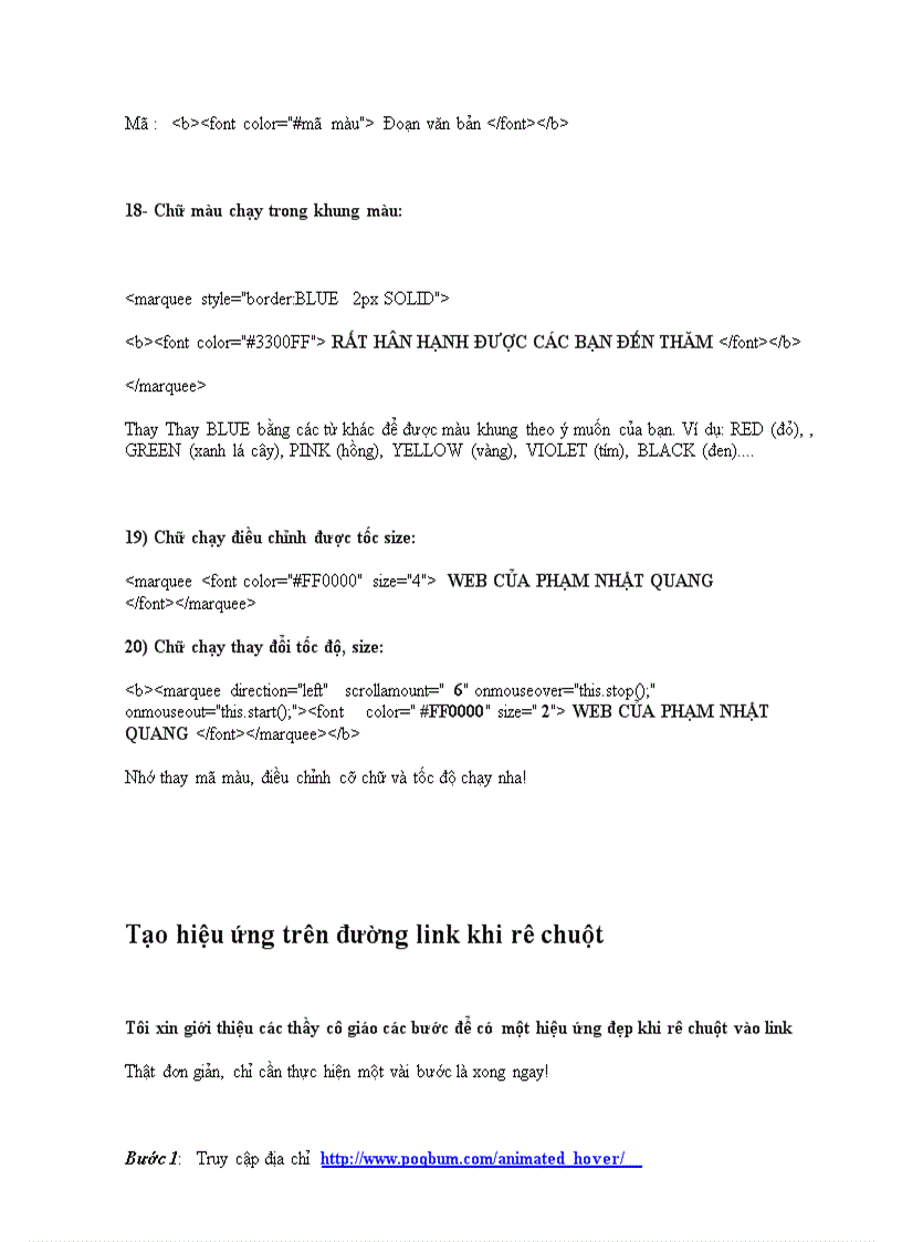 image for page Code hay cho web phần 1