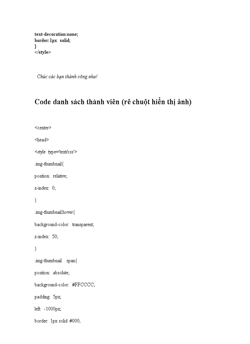 image for page Code hay cho web phần 1