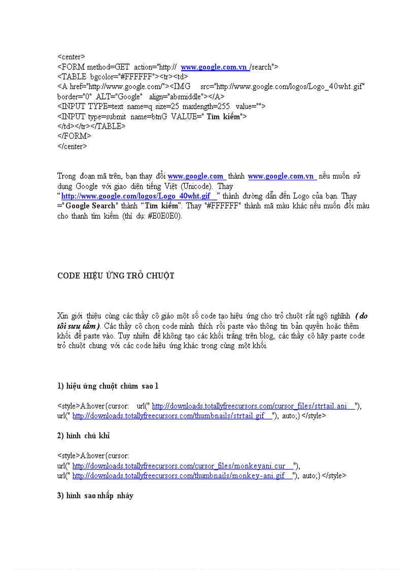 image for page Code hay cho web phần 3