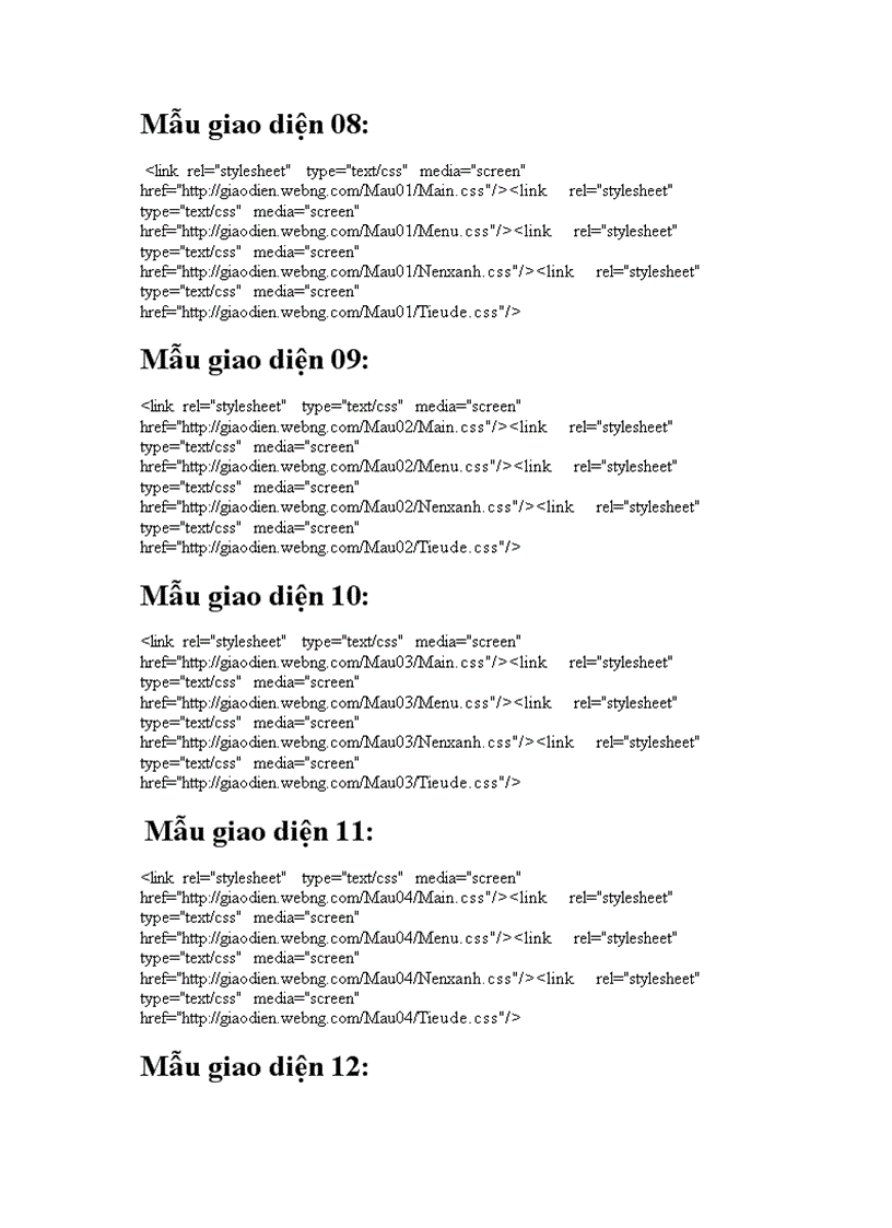 image for page Code Tong hop