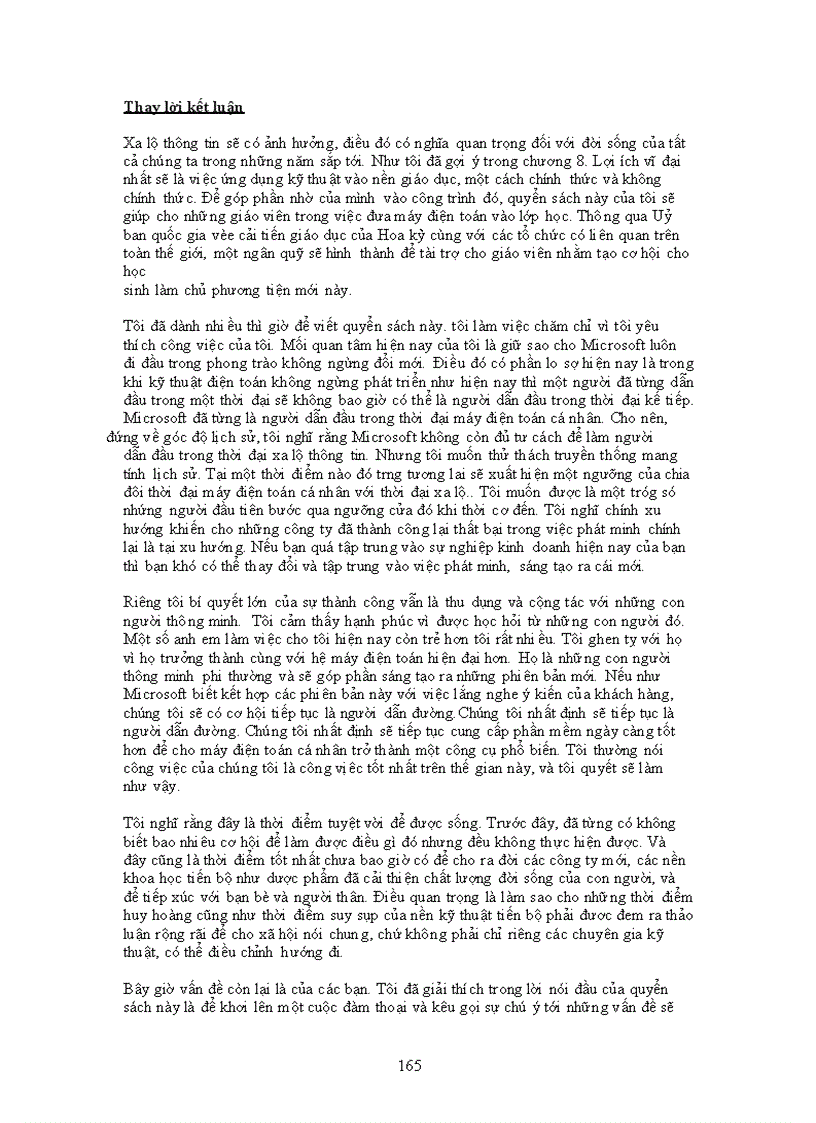 image for page Con đường phía trước Bill Gates