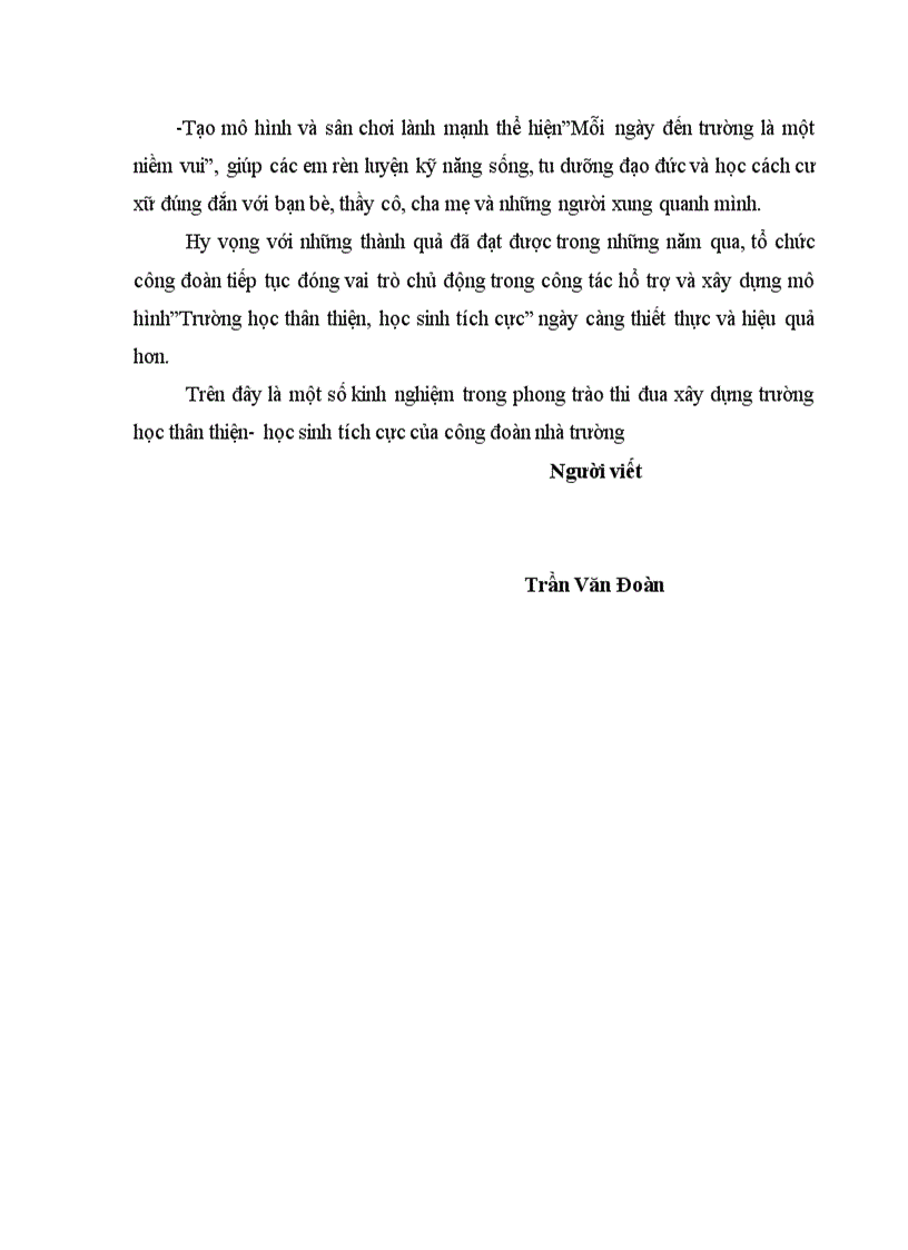 image for page Công đoàn trong việc xây dựng THTT HSTC