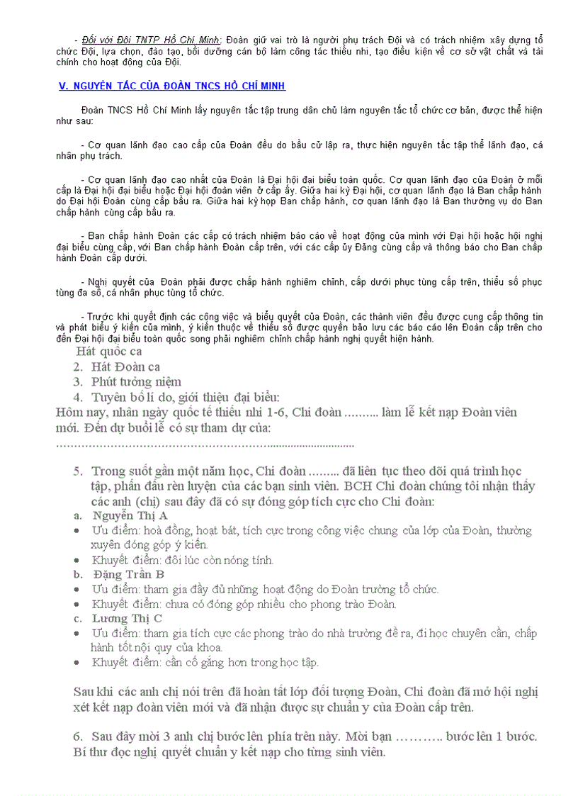 image for page Công tác kết nạp Đoàn viên mới