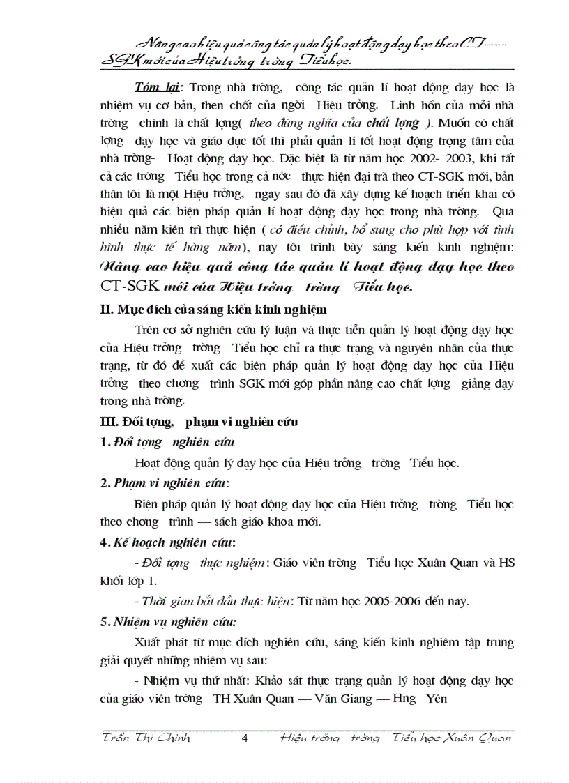 image for page Công tác quản lý chất lượng