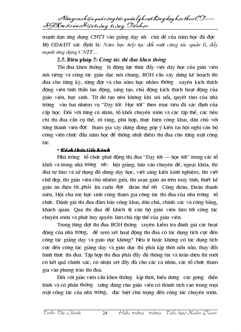 image for page Công tác quản lý chất lượng