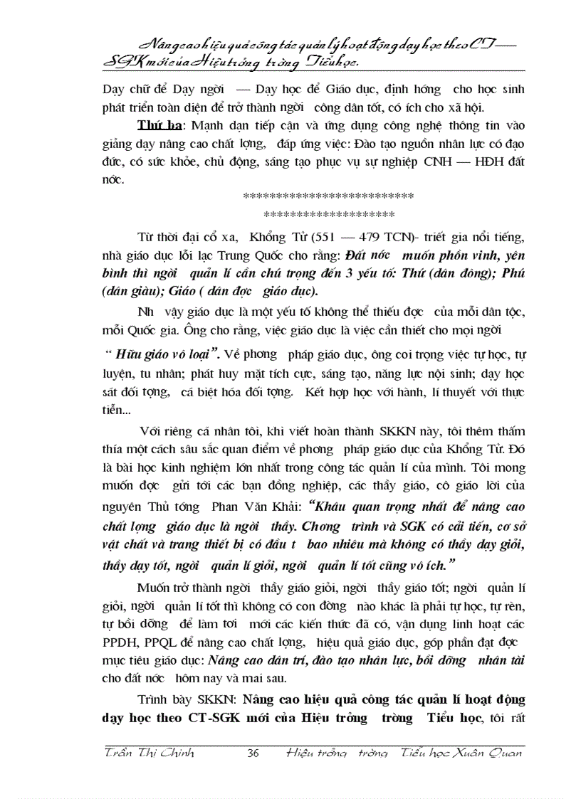 image for page Công tác quản lý chất lượng