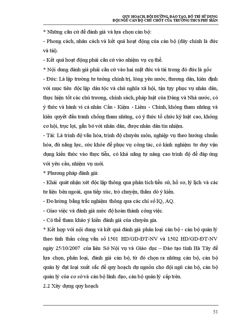 image for page Công tác quy hoạch đào tạo bố trí sử dụng CBCC ngành GD