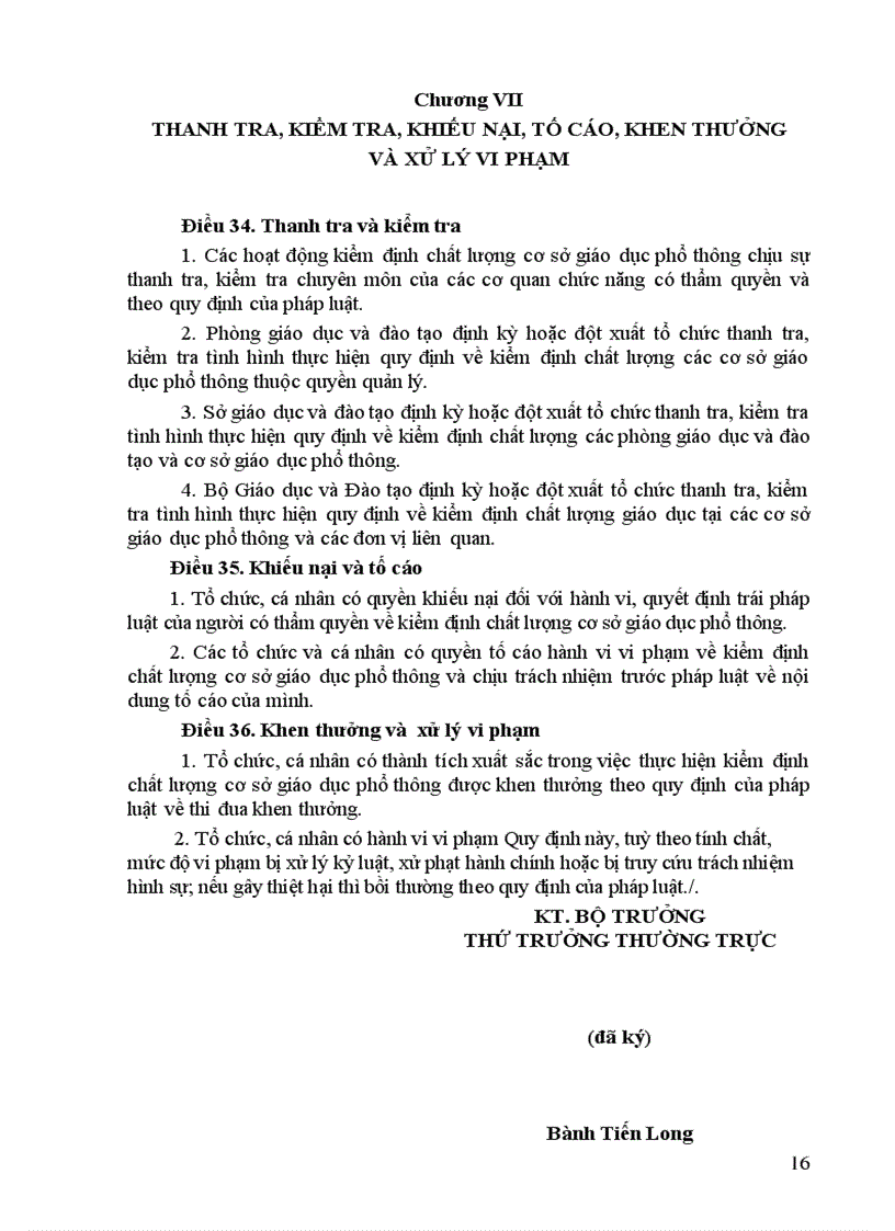 image for page Công văn Quyết định Thông tư của ngành giáo dục
