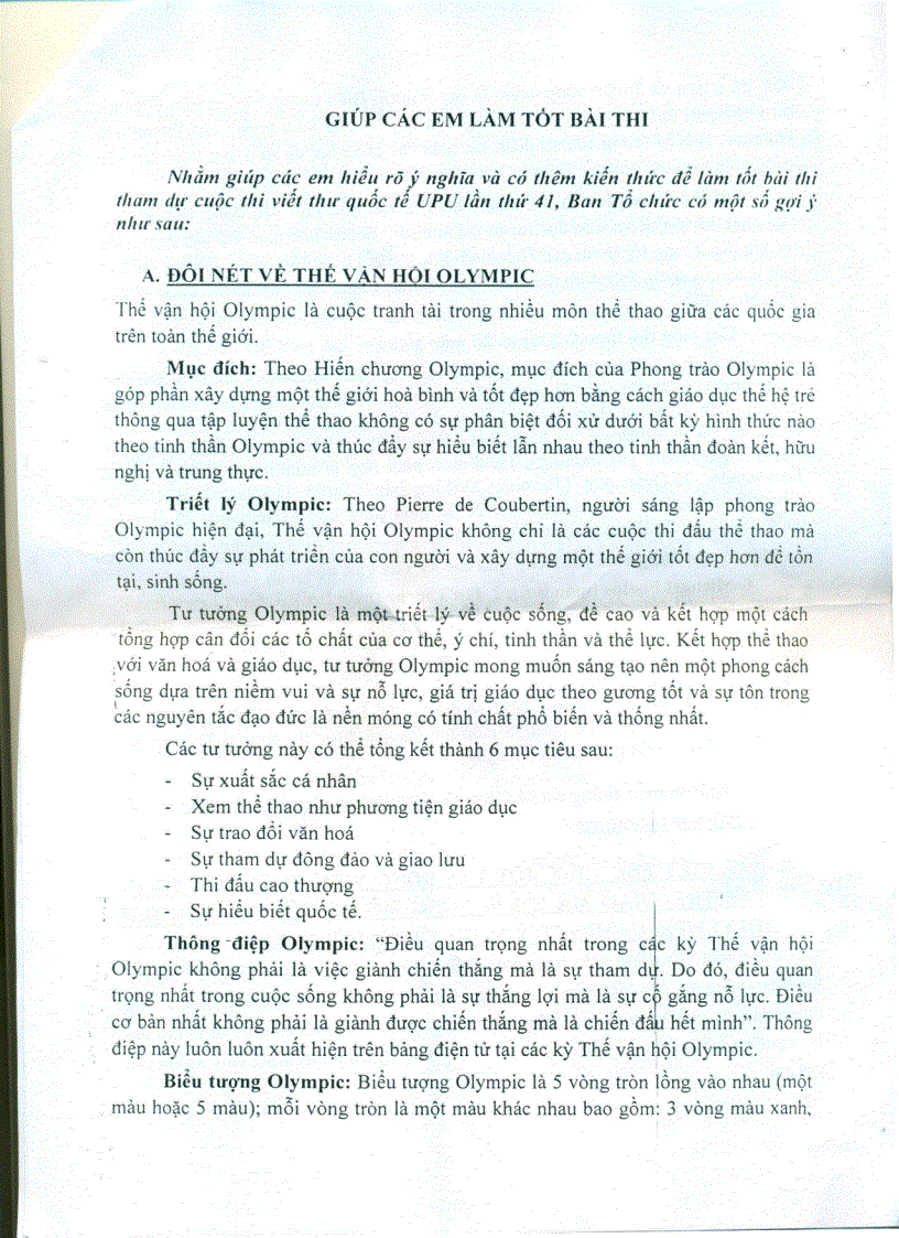 image for page Công văn về việc tuyên truyền cuộc thi viết thư quốc tế UPU Việt Nam lần thứ 41
