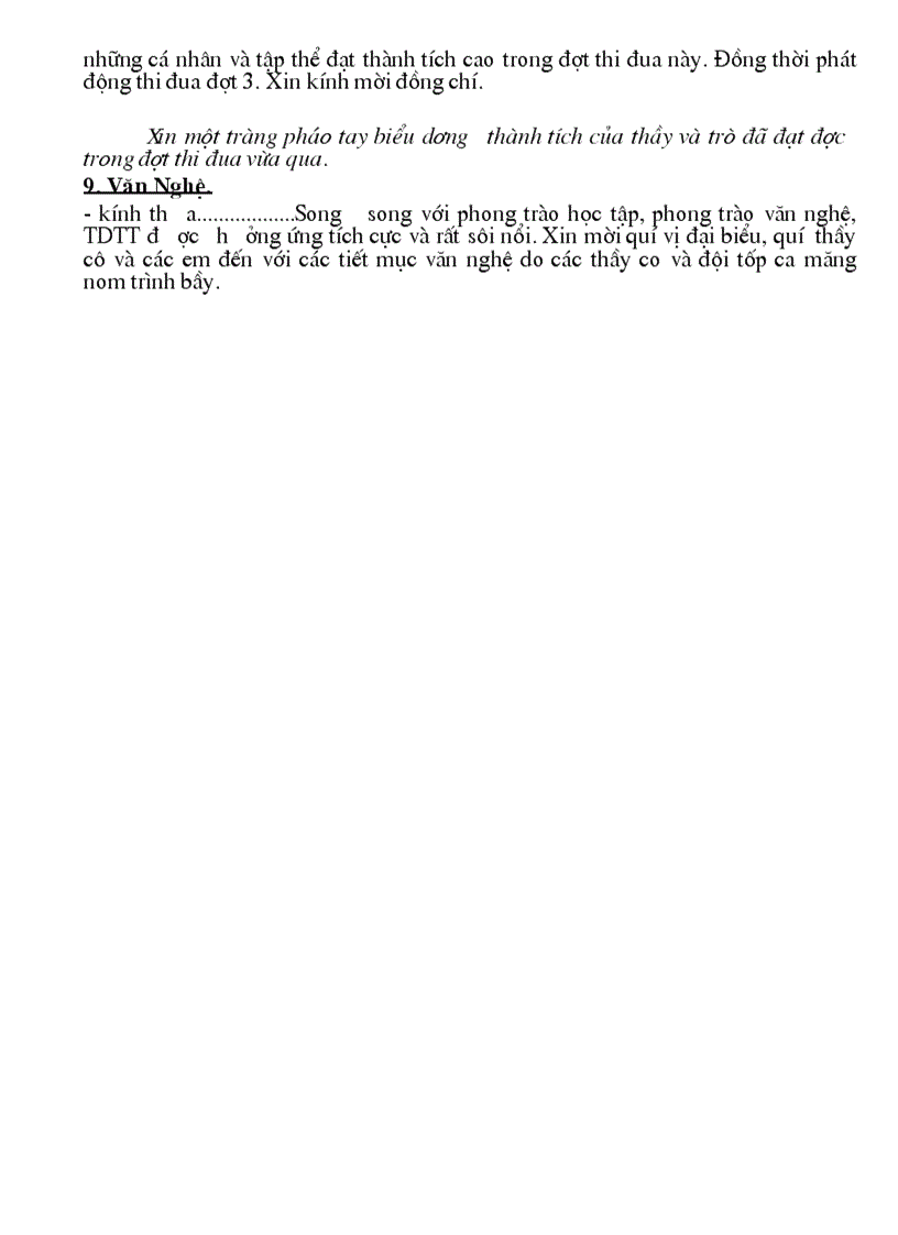 image for page C trình mít tinh KN 20 11 có lời dẫn