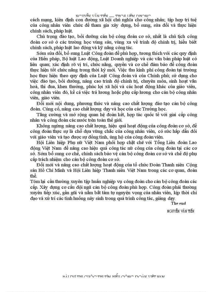 image for page Cuoc tim hieu cong doan viet nam