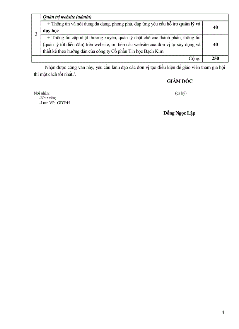 image for page Cv cuộc thi gadt website