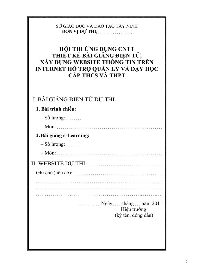 image for page Cv cuộc thi gadt website