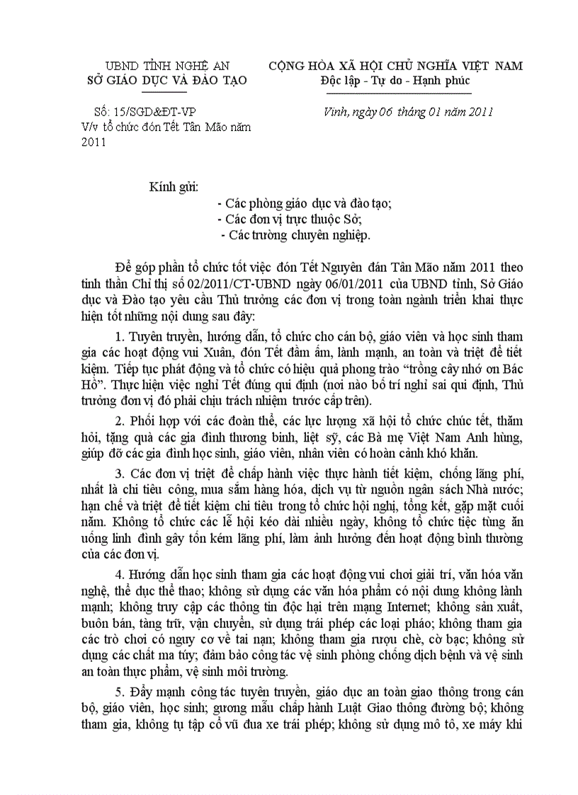 image for page CV Đón tết Tân Mão